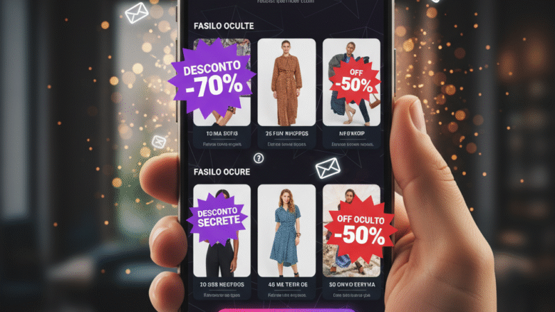 Promoções Escondidas de Moda Online que Poucos Conhecem